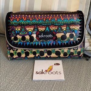 Sakroots Vibrant Patterned Wallet/Clutch (new)